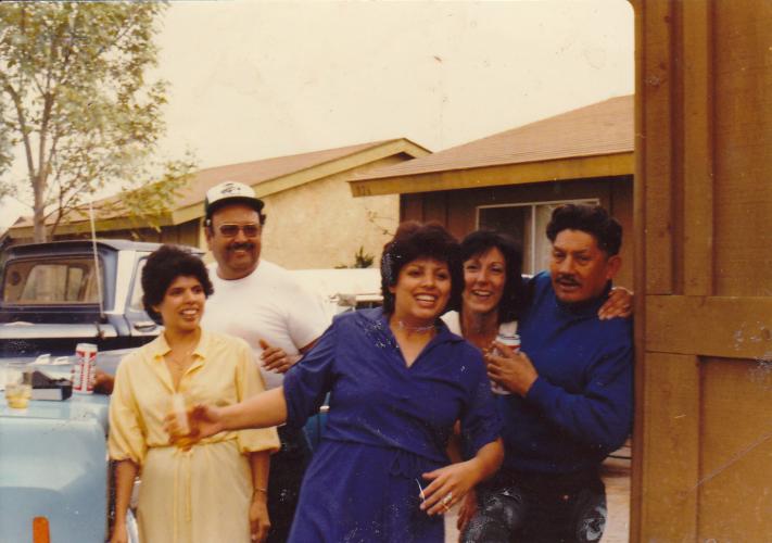 Olga, Uncle Ray, Irma, Anne, Grandpa